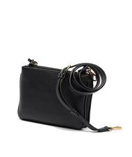LOVE MOSCHINO METALLIC LOGO Borsa a tracolla Nero - Borse Donna - 2