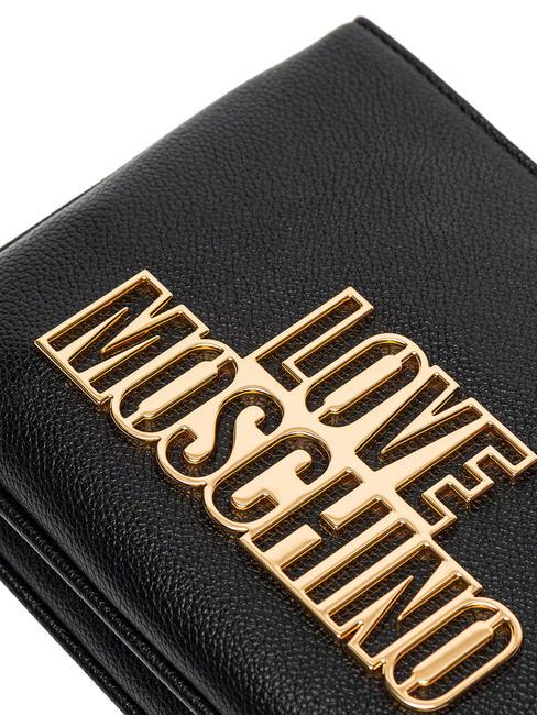 METALLIC LOGO Borsa a tracolla Nero - Borse Donna