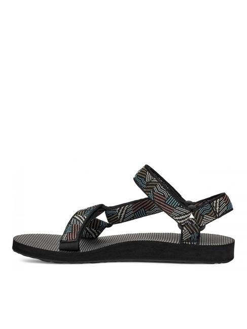 ORIGINAL UNIVERSAL  Sandalo   borderless black/ white - Scarpe Donna