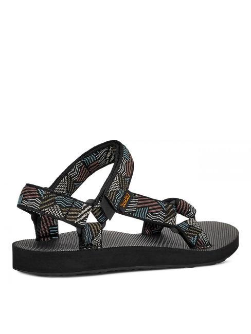 ORIGINAL UNIVERSAL  Sandalo   borderless black/ white - Scarpe Donna