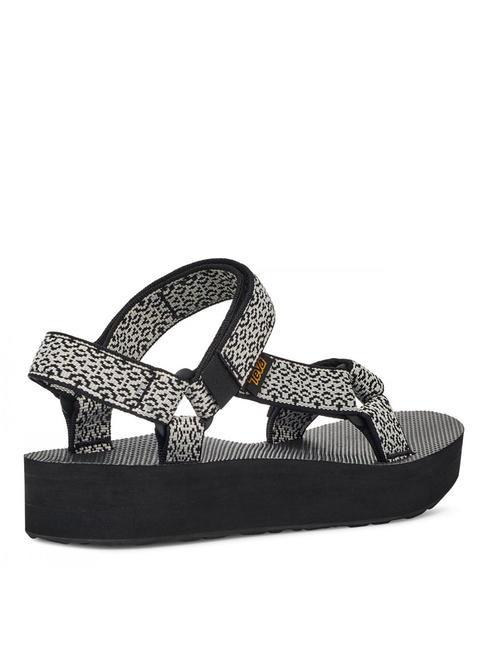 MIDFORM UNIVERSAL  Sandalo  boho white/ black - Scarpe Donna