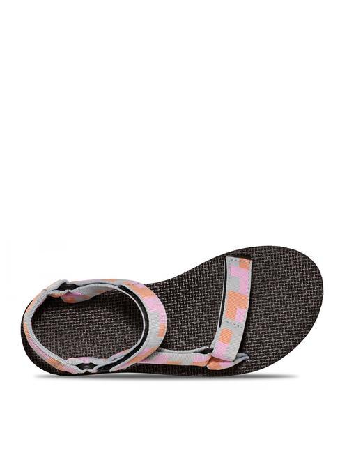 FLATFORM UNIVERSAL Sandalo retro shapes pearl blue - Scarpe Donna