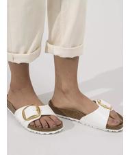 BIRKENSTOCK MADRID  Ciabatte patent white - Scarpe Donna - 5