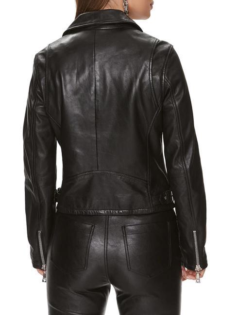 BIKER Giacca in pelle jet black multi - Giacche Donna