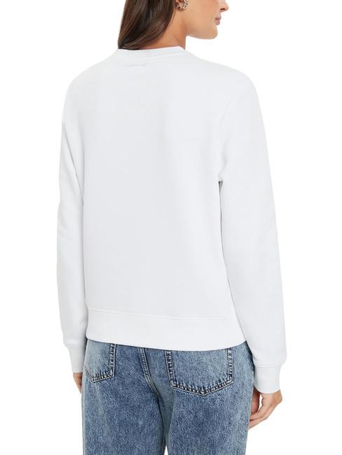 LOGO Felpa girocollo regular fit purwhite - Felpe Donna