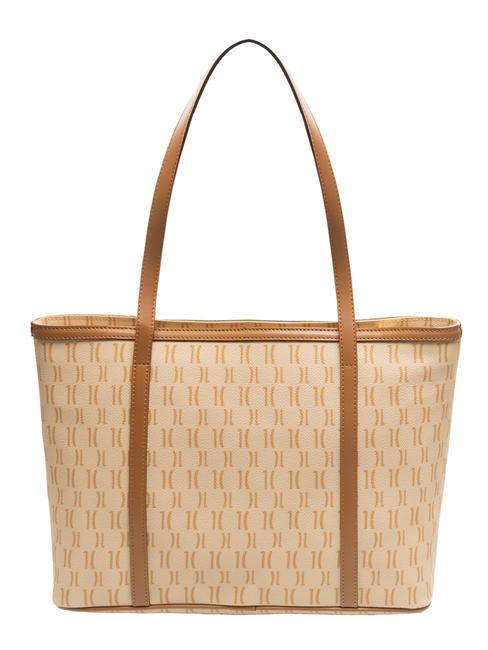 MONOGRAM Shopping Bag stampa logo crema - Borse Donna