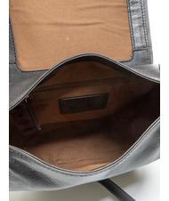 THE BRIDGE DOMITILLA Borsetta a tracolla, in pelle Nero Oro - Borse Donna - 5