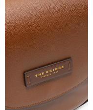 THE BRIDGE DOMITILLA Borsetta a tracolla, in pelle MARRONE - Borse Donna - 3