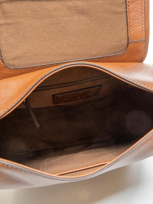 DOMITILLA Borsetta a tracolla, in pelle MARRONE - Borse Donna