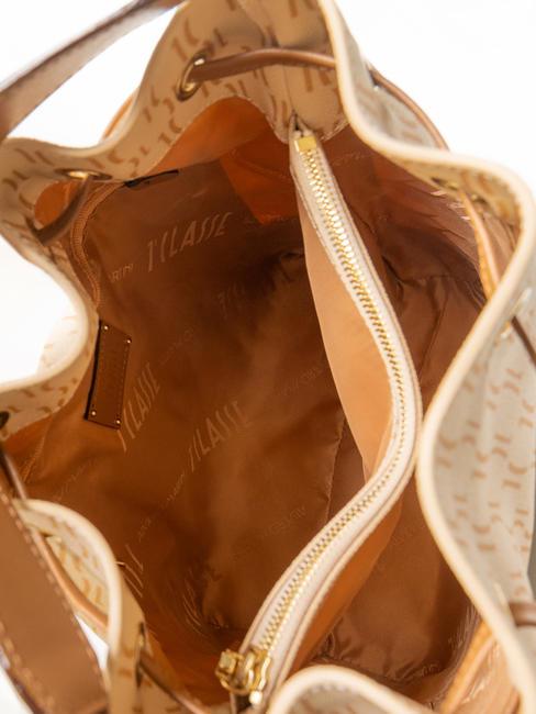 MONOGRAM Secchiello con tracolla crema - Borse Donna