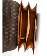 ALVIERO MARTINI PRIMA CLASSE MONOGRAM  Cartelletta a mano, con tracolla moro - Borse Donna - 5