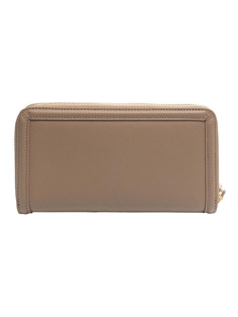 A|X METALLIC LOGO Portafoglio grande zip around dark pisco - Portafogli Donna