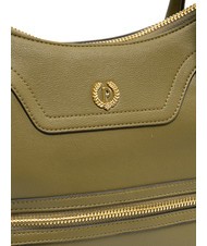 POLLINI ZIPPER Borsa a mano con tracolla oliva - Borse Donna - 3