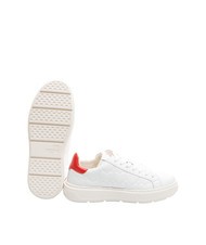 LOVE MOSCHINO BOLD 40 Sneakers in pelle bianco/lacca - Scarpe Donna - 5
