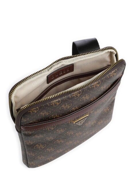 VEZZOLA Smart Borsello piatto brown/ochre - Tracolle Uomo