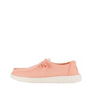 HEY DUDE WENDY CANVAS W Mocassini in tela pink - Scarpe Donna - 2