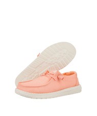 HEY DUDE WENDY CANVAS W Mocassini in tela pink - Scarpe Donna - 6