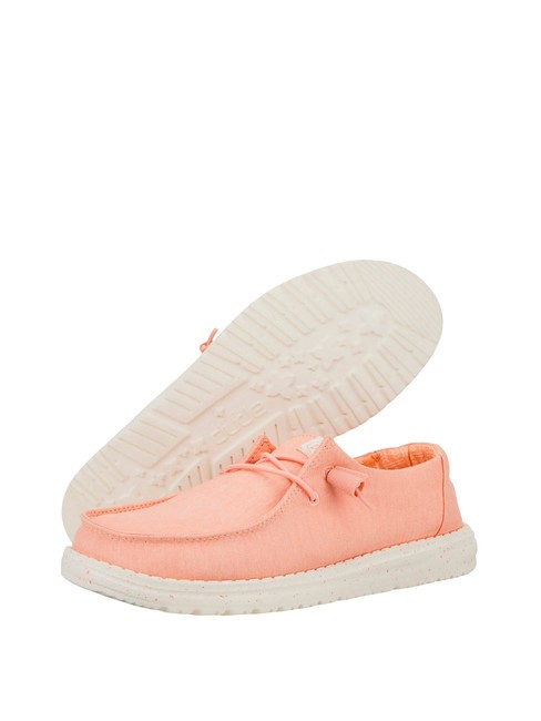 WENDY CANVAS W Mocassini in tela pink - Scarpe Donna