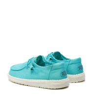 HEY DUDE WENDY CANVAS W Mocassini in tela turquoise - Scarpe Donna - 5
