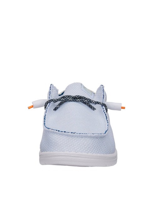 WALLY FUNK OPEN MESH Mocassini easy-on in tessuto mesh white/white - Scarpe Uomo