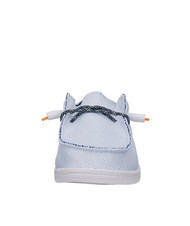 HEY DUDE WALLY FUNK OPEN MESH Mocassini easy-on in tessuto mesh white/white - Scarpe Uomo - 3