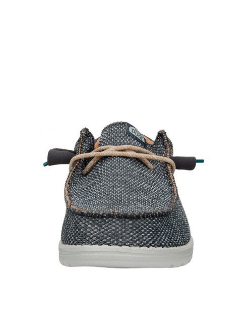 WALLY FUNK OPEN MESH Mocassini easy-on in tessuto mesh grey - Scarpe Uomo