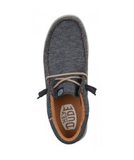 HEY DUDE WALLY FUNK OPEN MESH Mocassini easy-on in tessuto mesh grey - Scarpe Uomo - 5