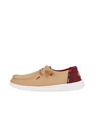 HEY DUDE WENDY CHAMBRAY BOHO Mocassini easy-on in canvas - Scarpe Donna