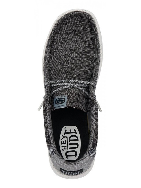 WALLY COASTLINE Mocassini easy-on black/white - Scarpe Uomo