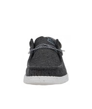 HEY DUDE WALLY COASTLINE Mocassini easy-on black/white - Scarpe Uomo - 3