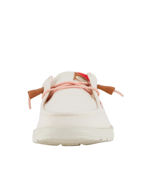 WENDY CHAMBRAY BOHO Mocassini easy-on in canvas natural - Scarpe Donna