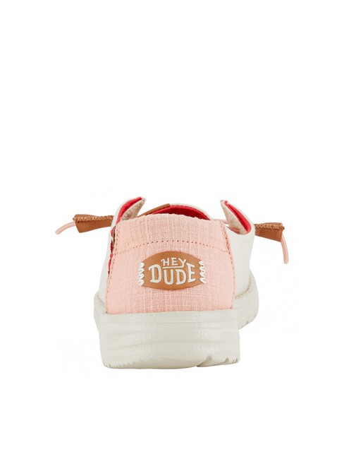 WENDY CHAMBRAY BOHO Mocassini easy-on in canvas natural - Scarpe Donna