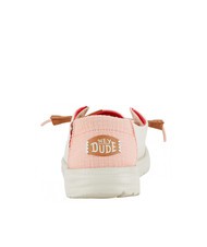 HEY DUDE WENDY CHAMBRAY BOHO Mocassini easy-on in canvas natural - Scarpe Donna - 4