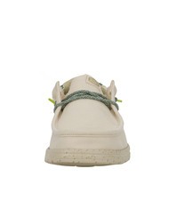 HEY DUDE WALLY COASTLINE Mocassini easy-on stone white - Scarpe Uomo - 3