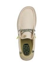 HEY DUDE WALLY COASTLINE Mocassini easy-on stone white - Scarpe Uomo - 5
