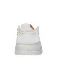 HEY DUDE WALLY FUNK NYLON CRAFT Mocassini in tessuto chambray stone white - Scarpe Uomo - 3