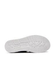 HEY DUDE WALLY SPORT KNIT Scarpa easy-on in tessuto melange black/white - Scarpe Uomo - 6