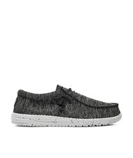 HEY DUDE WALLY SPORT KNIT Scarpa easy-on in tessuto melange - Scarpe Uomo