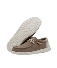 HEY DUDE WALLY BREAK STITCH Scarpa mocassino clay - Scarpe Uomo - 6