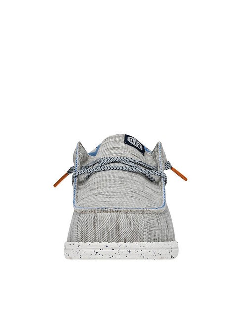 WALLY JERSEY Scarpa easy-on in tessuto melange light grey - Scarpe Uomo