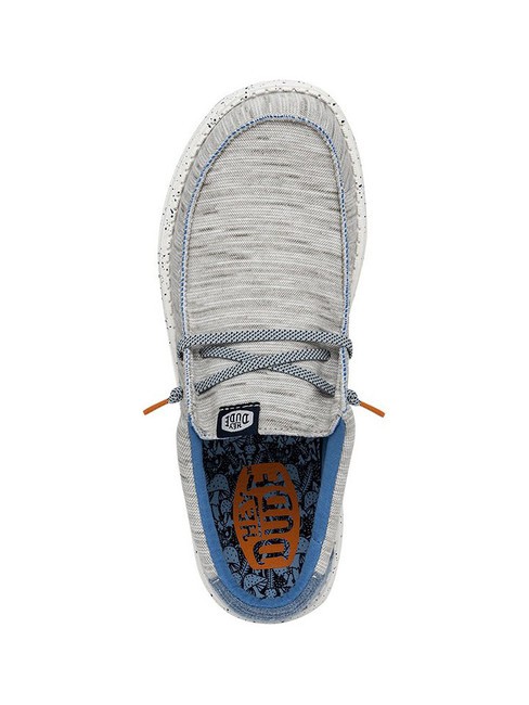 WALLY JERSEY Scarpa easy-on in tessuto melange light grey - Scarpe Uomo