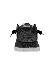 HEY DUDE WALLY SOX STITCH Scarpa mocassino easy-on black/white - Scarpe Uomo - 3