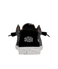HEY DUDE WALLY SOX STITCH Scarpa mocassino easy-on black/white - Scarpe Uomo - 4