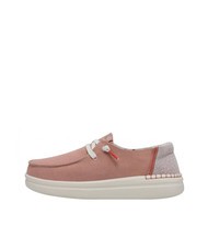 HEY DUDE WENDY RISE Scarpa mocassino easy-on in misto lino - Scarpe Donna