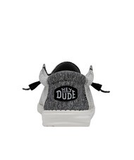 HEY DUDE WALLY STRETCH MIX Mocassini calzata easy-on yin yang - Scarpe Uomo - 4