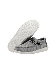 HEY DUDE WALLY STRETCH MIX Mocassini calzata easy-on yin yang - Scarpe Uomo - 6