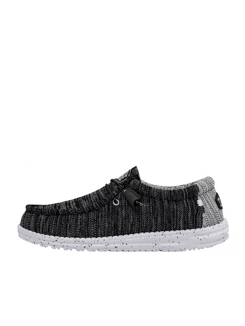 WALLY STRETCH MIX Mocassini calzata easy-on meteorite - Scarpe Uomo