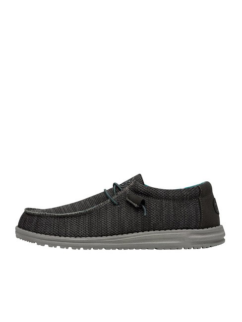 WALLY SOX Mocassini calzata easy-on charcoal - Scarpe Uomo