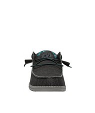 HEY DUDE WALLY SOX Mocassini calzata easy-on charcoal - Scarpe Uomo - 3