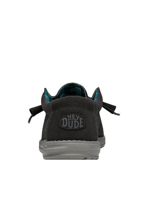 WALLY SOX Mocassini calzata easy-on charcoal - Scarpe Uomo